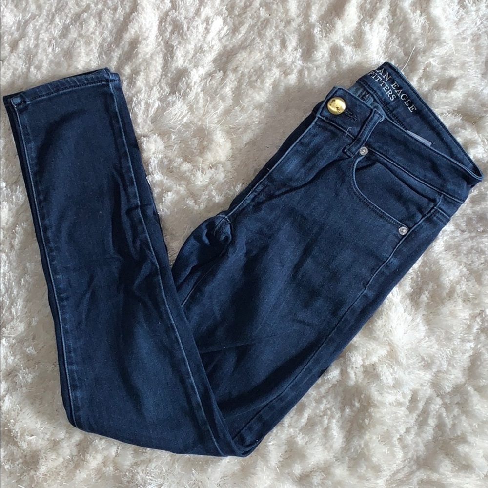 American Eagle Super Dark Wash Jeans